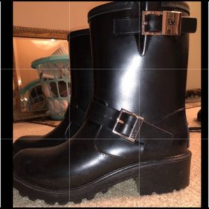 Black MK Boots